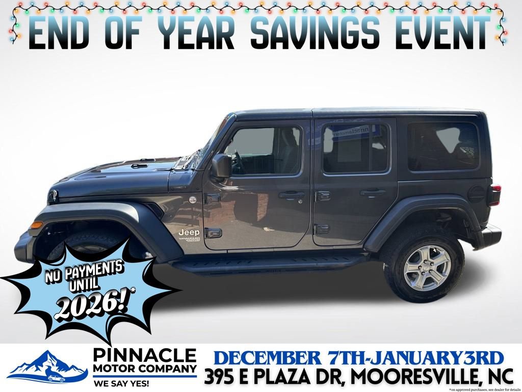 Used 2020 Jeep Wrangler Unlimited Sport S image 4