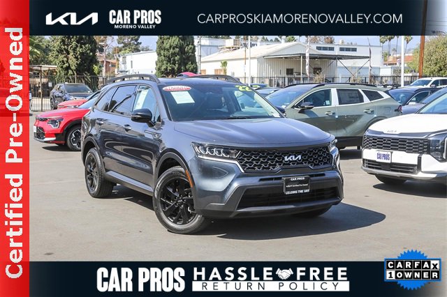 Certified 2022 Kia Sorento S w/ Panoramic Sunroof Package