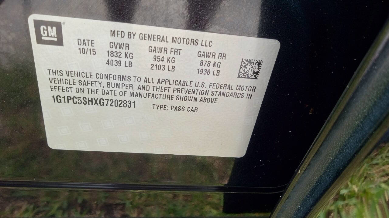 Used 2016 Chevrolet Cruze LS image 22