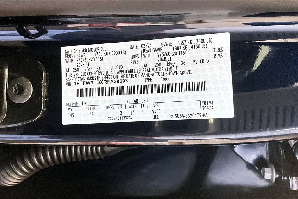 Used 2024 Ford F150 XLT w/ Equipment Group 303A High image 36