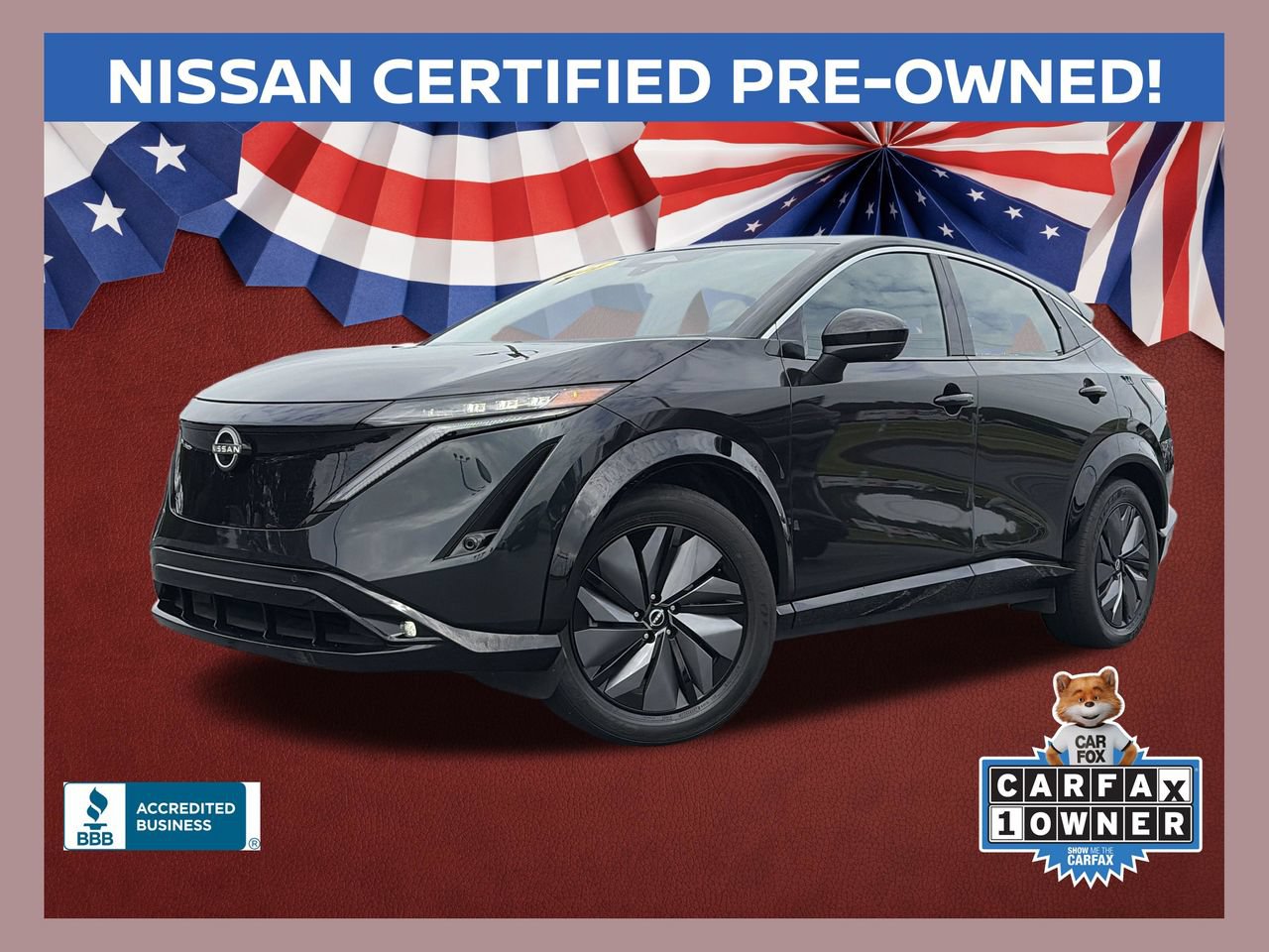 Certified 2024 Nissan Ariya FWD