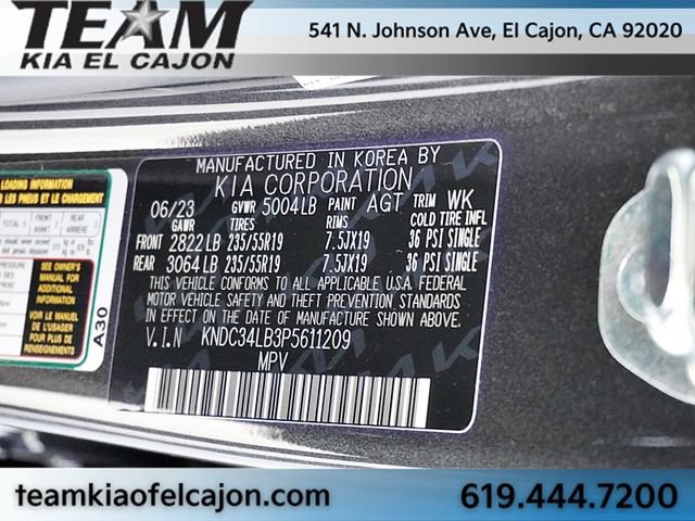 Certified 2023 Kia EV6 Light RWD image 34