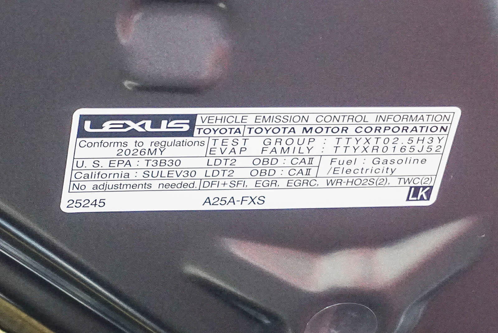 New 2026 Lexus RX 450h Luxury AWD/4WD image 39