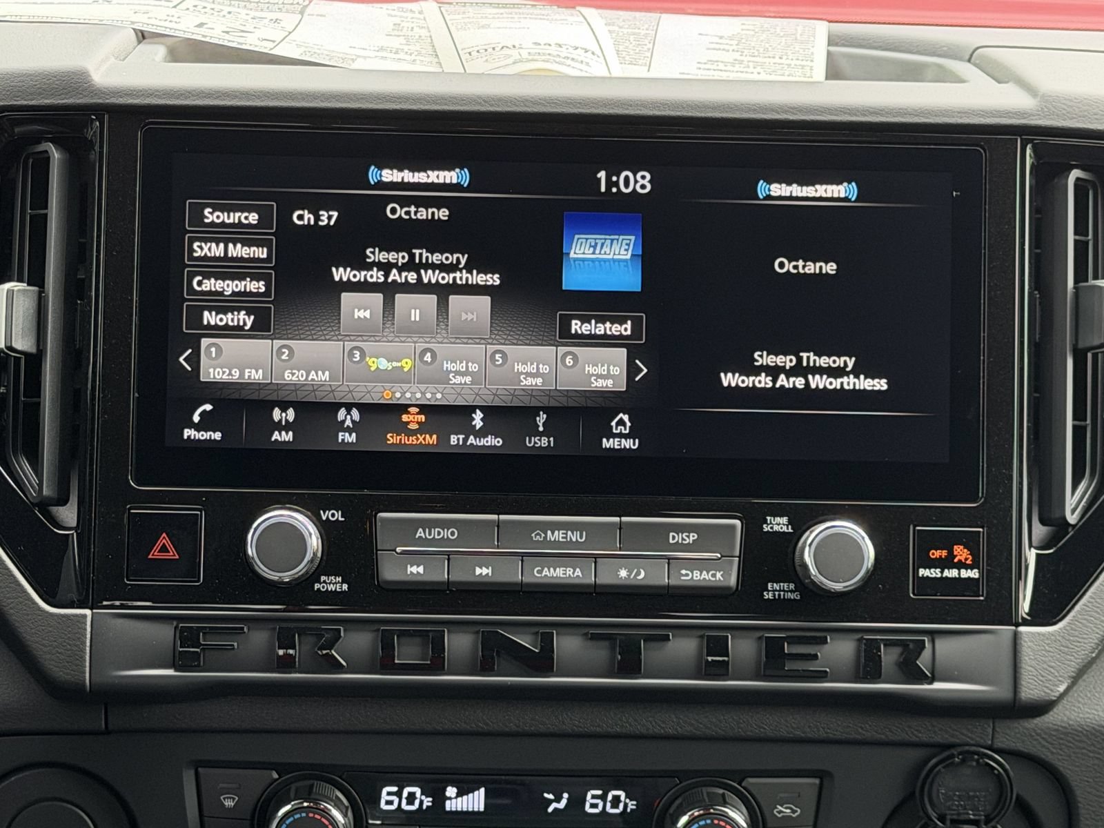 New 2026 Nissan Frontier SV w/ All-Weather Content Package RWD image 3