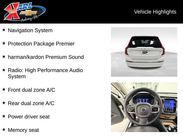 Used 2023 Volvo XC90 B6 Plus w/ Protection Package Premier AWD/4WD image 2