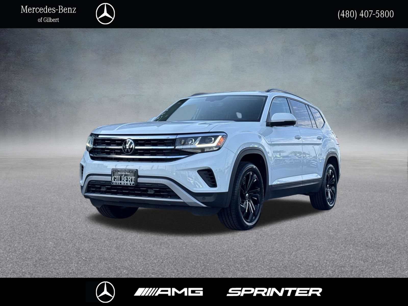 Used 2023 Volkswagen Atlas SE w/ Black Wheel Package