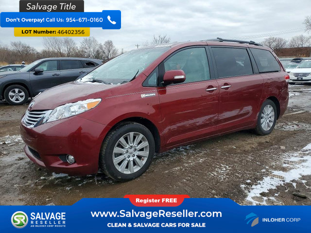 Used 2013 Toyota Sienna Limited w/ Premium Pkg AWD/4WD image 1