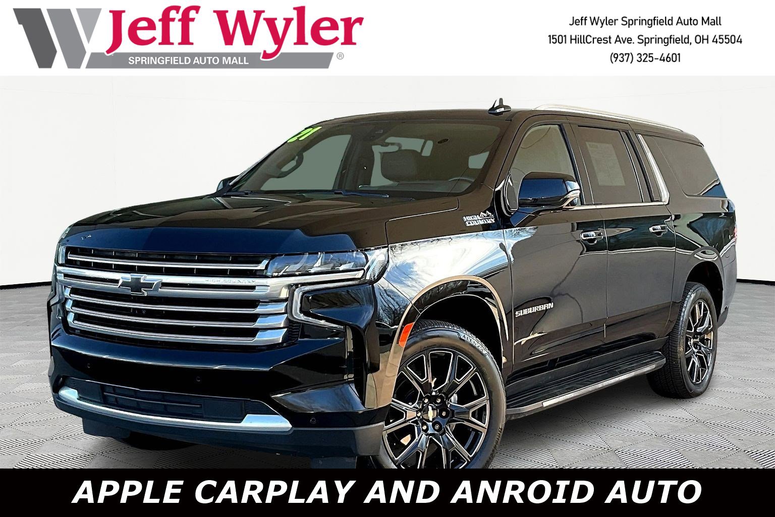 Used 2021 Chevrolet Suburban High Country