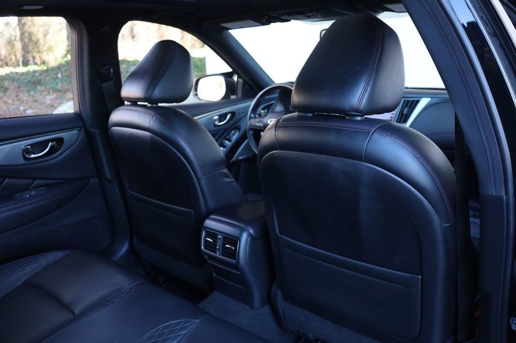 Used 2018 INFINITI Q50 Red Sport 400 w/ Sensory Package (Sport) image 20