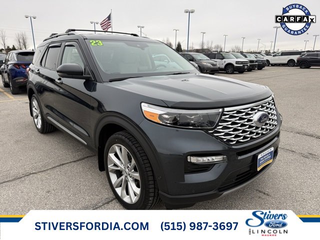 Certified 2023 Ford Explorer Platinum w/ Technology Package image 1