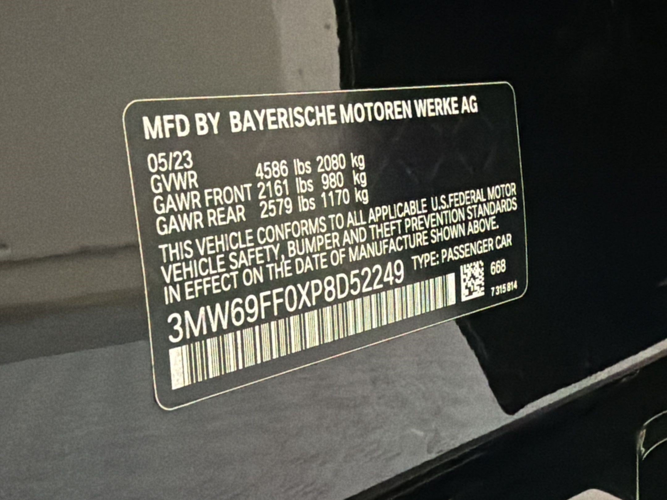 Certified 2023 BMW 330i Sedan w/ Parking Assistance Package RWD image 20