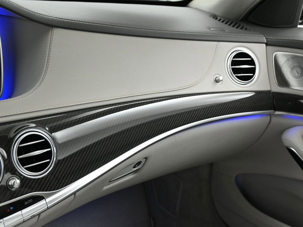 Used 2017 Mercedes-Benz S 63 AMG 4MATIC Sedan w/ Carbon Fiber Exterior Package image 48