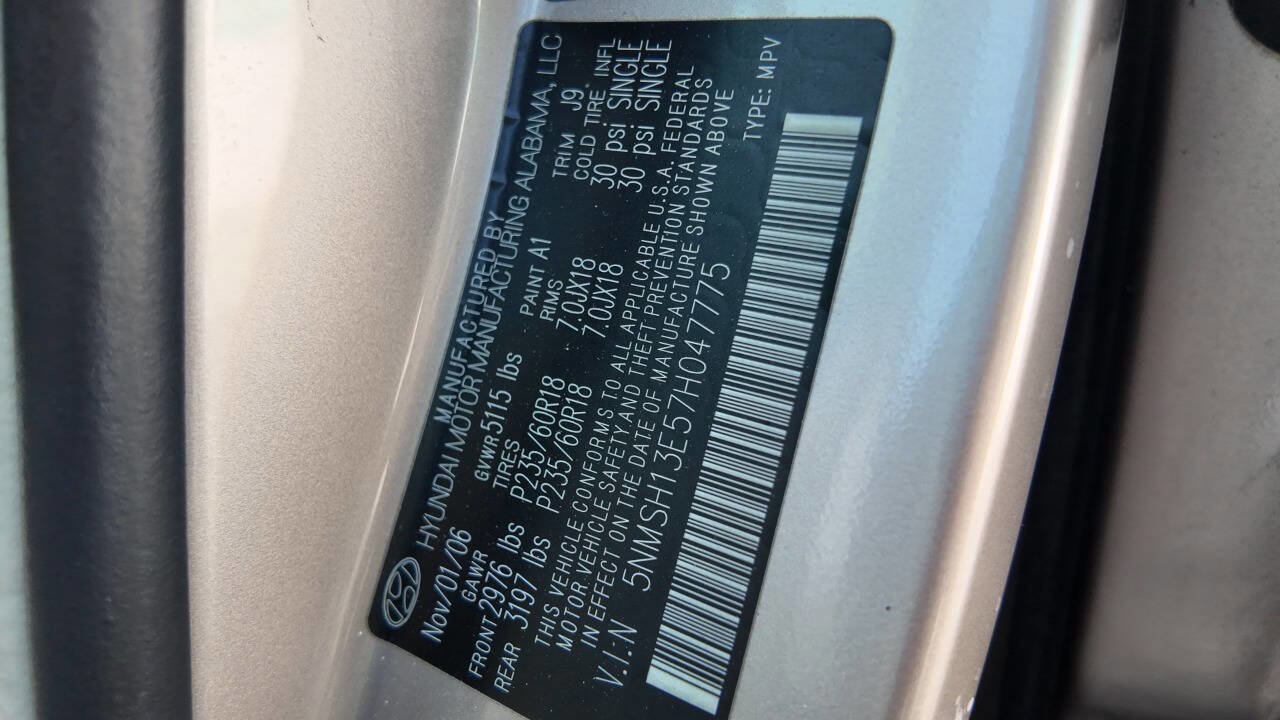 Used 2007 Hyundai Santa Fe Limited image 15