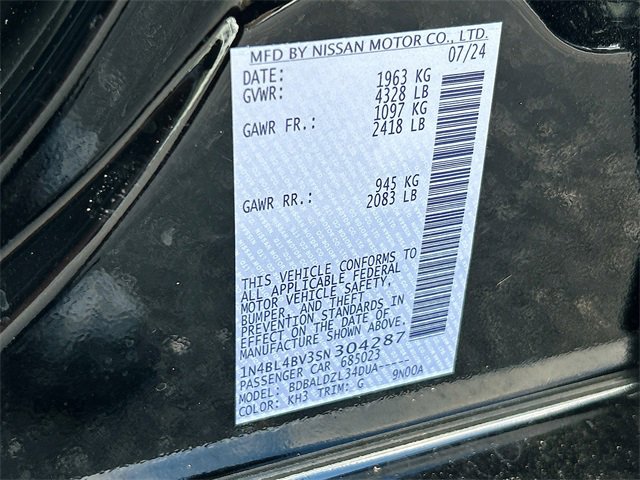 New 2025 Nissan Altima 2.5 S image 19