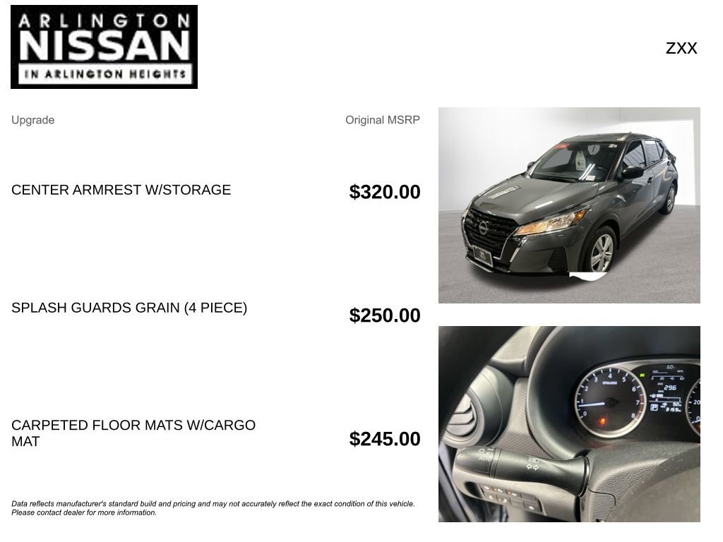 Certified 2025 Nissan Kicks Play S FWD image 4