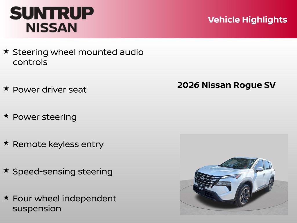 Certified 2026 Nissan Rogue SV AWD/4WD image 23