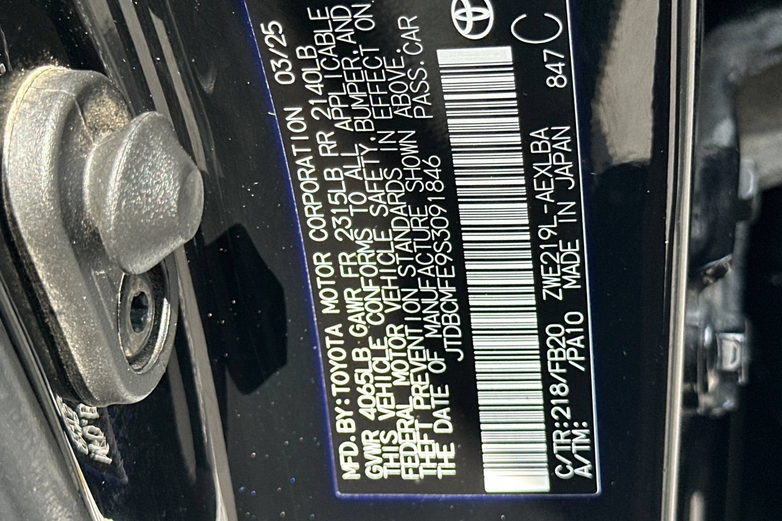 Certified 2025 Toyota Corolla LE FWD image 27