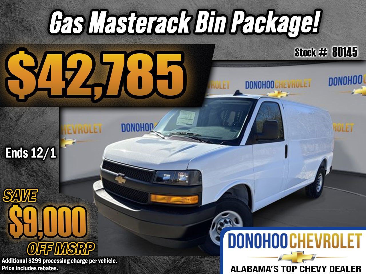 New 2025 Chevrolet Express 2500 w/ Driver Convenience Package