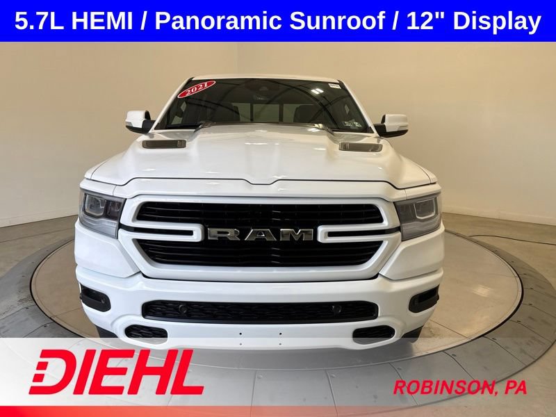 Used 2021 RAM 1500 Laramie w/ Sport Appearance Package AWD/4WD video 2