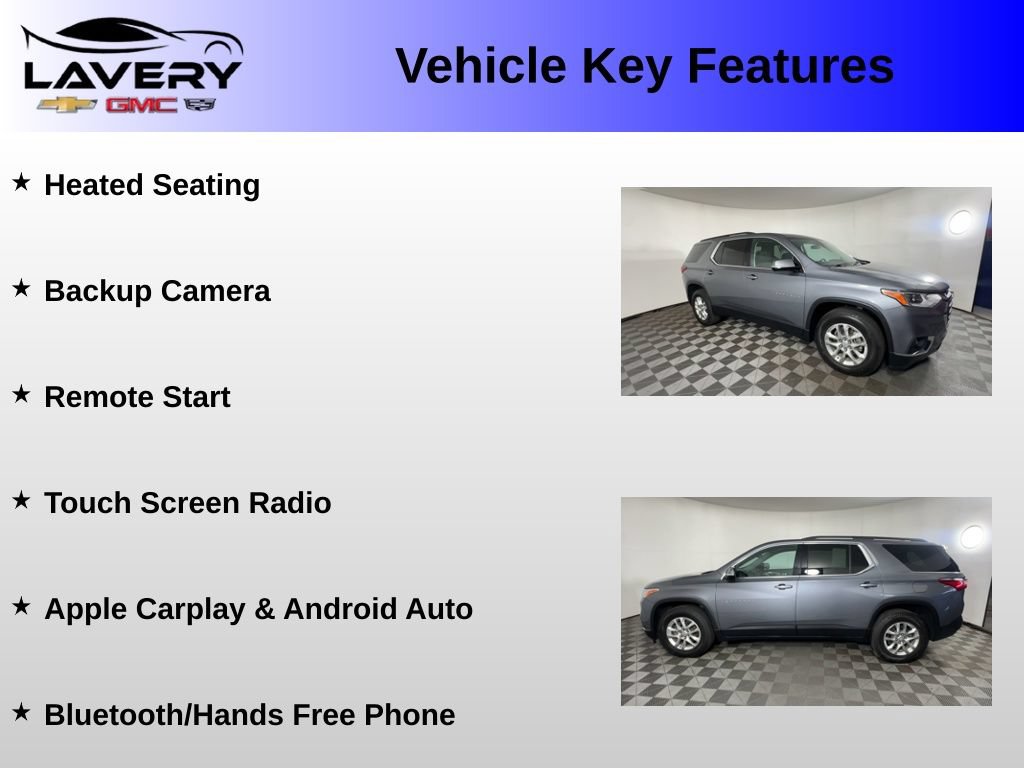 Certified 2020 Chevrolet Traverse LT FWD image 2
