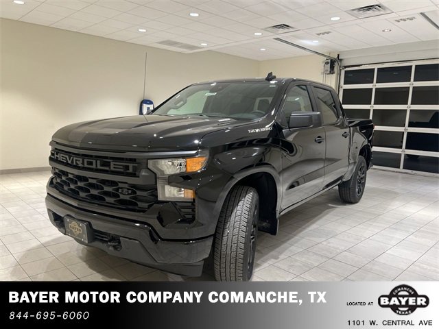 New 2025 Chevrolet Silverado 1500 Custom w/ LPO, Dark Essentials Package