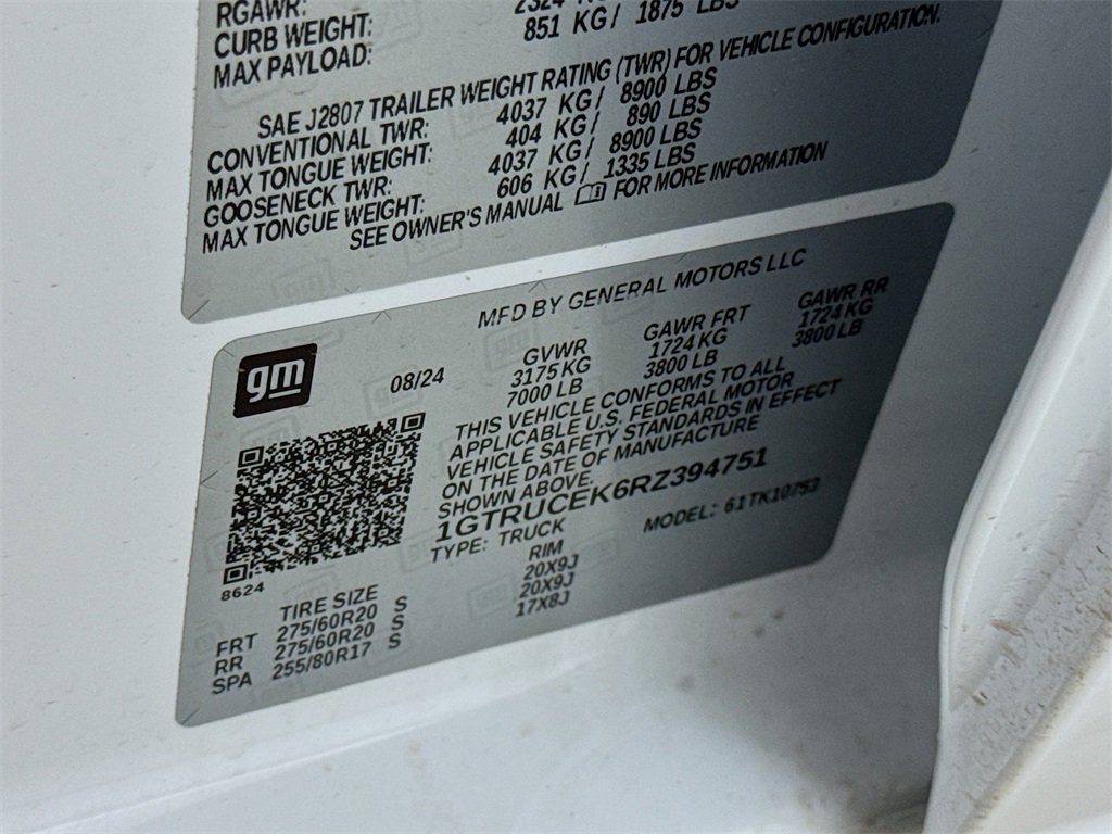 Used 2024 GMC Sierra 1500 Elevation image 29