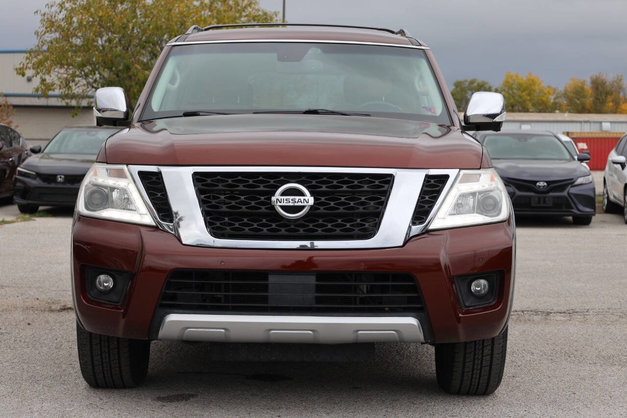 Used 2017 Nissan Armada Platinum w/ Captain Seat Package image 2