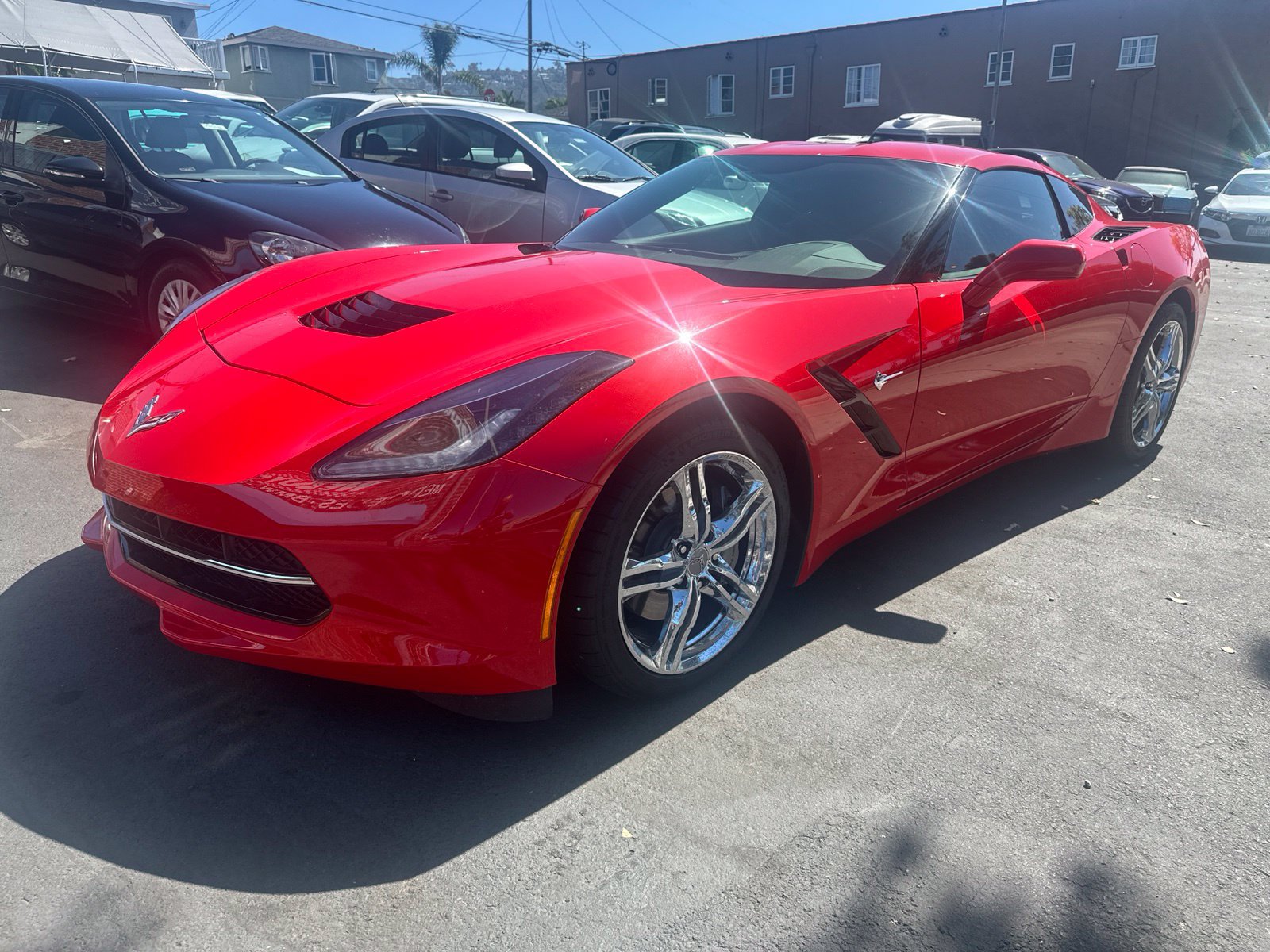 Used 2017 Chevrolet Corvette Stingray Coupe w/ 1LT RWD image 1