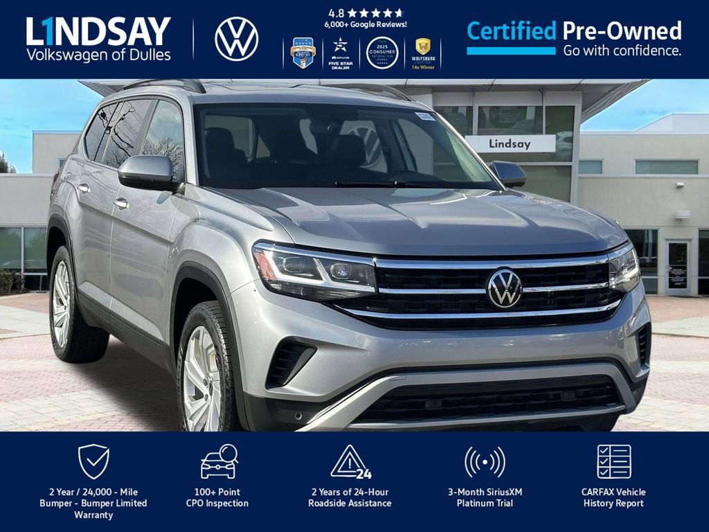 Certified 2023 Volkswagen Atlas SE image 1