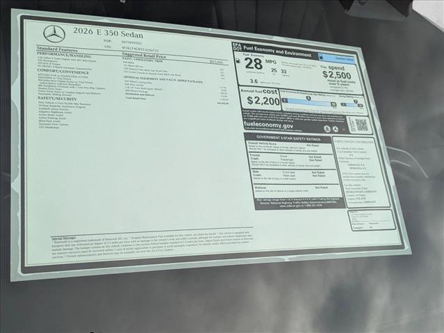 New 2026 Mercedes-Benz E 350 Sedan image 16