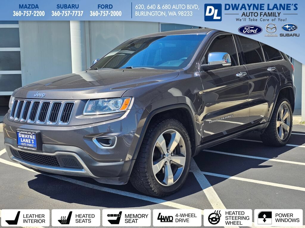 Used 2015 Jeep Grand Cherokee Limited AWD/4WD video 1