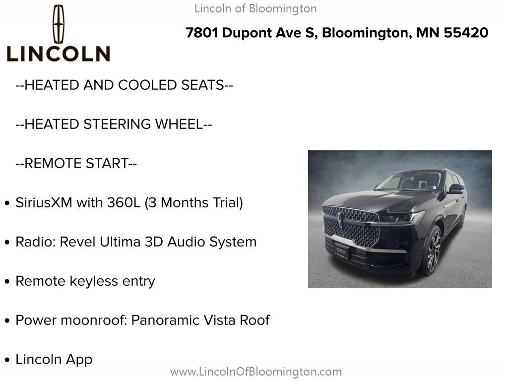New 2026 Lincoln Navigator L Reserve AWD/4WD image 5