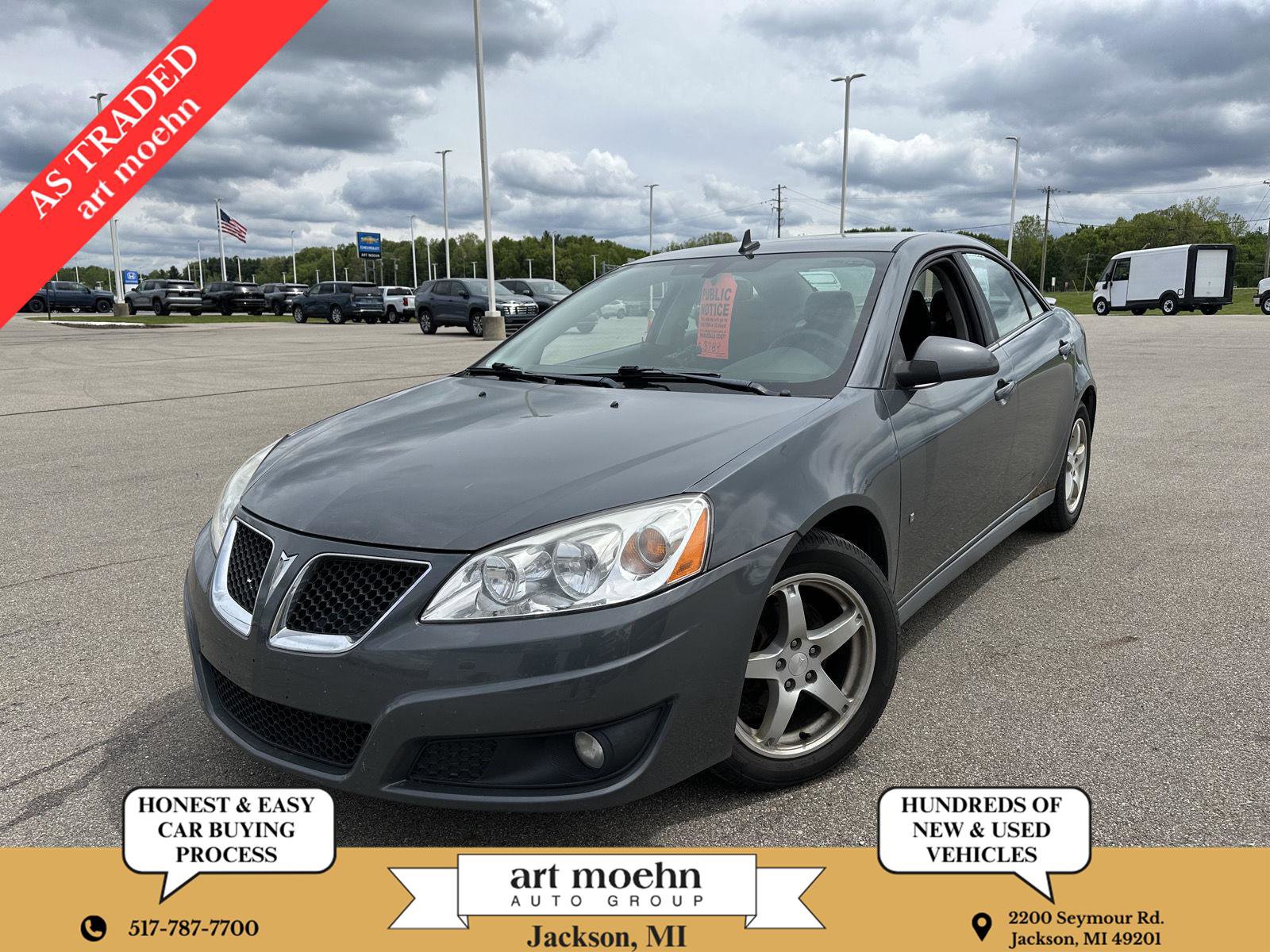 Used 2009 Pontiac G6 Sedan w/ Sport Package 2