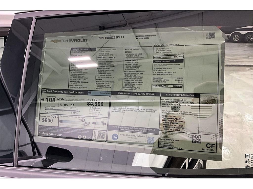 New 2026 Chevrolet Equinox EV LT image 15