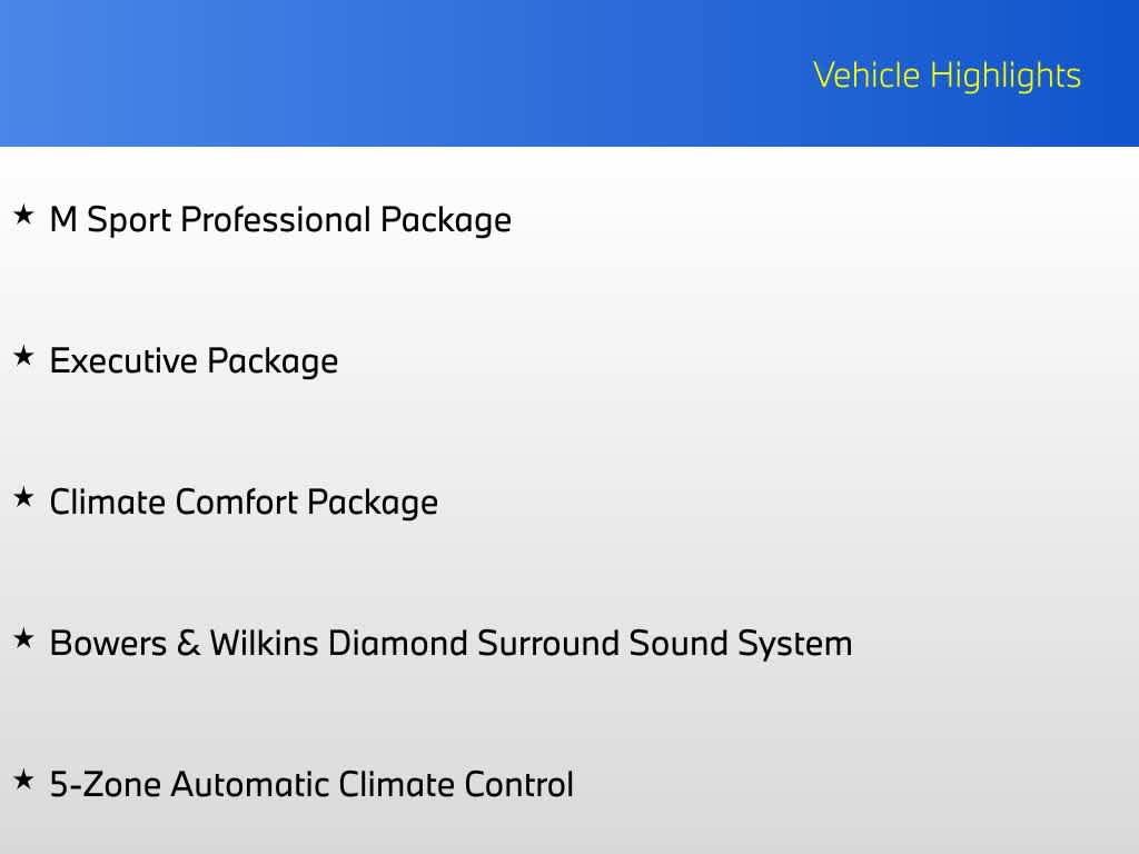 Used 2024 BMW X7 M60i w/ Executive Package AWD/4WD image 10