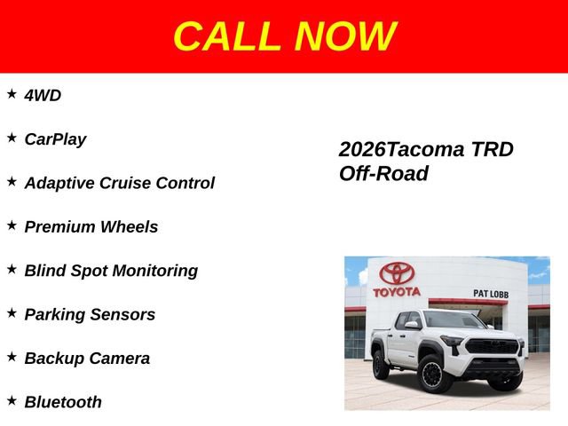 Used 2026 Toyota Tacoma TRD Off-Road AWD/4WD image 36