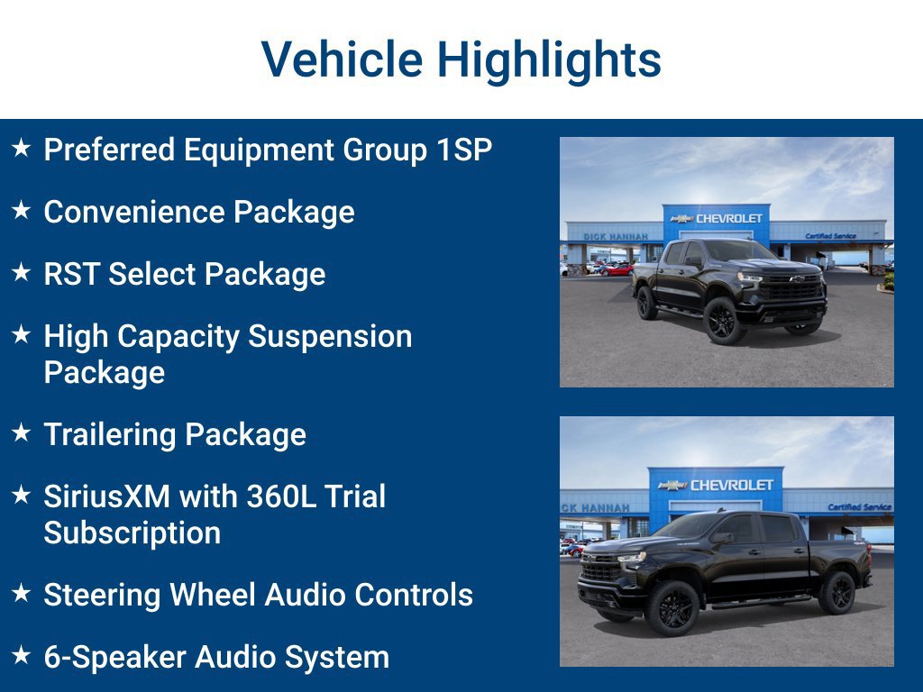 New 2026 Chevrolet Silverado 1500 RST w/ RST Select Package AWD/4WD image 3