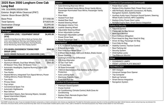 Used 2025 RAM 3500 Longhorn image 34
