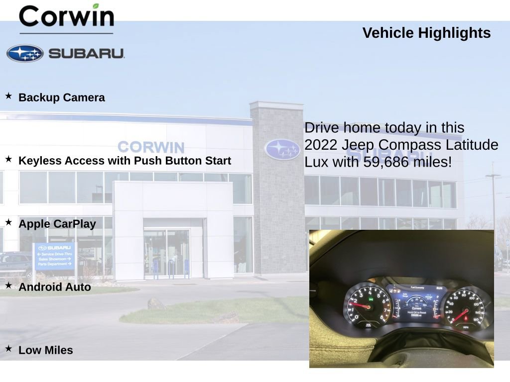 Used 2022 Jeep Compass Latitude image 6