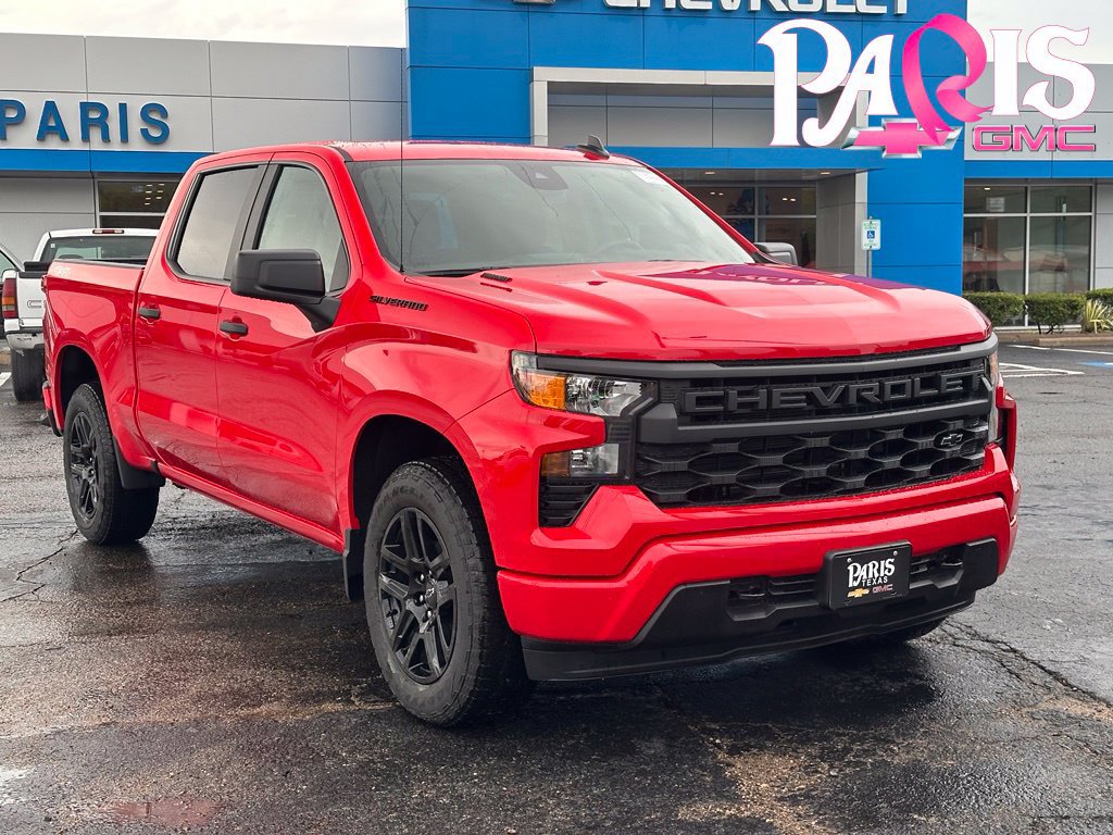 New 2026 Chevrolet Silverado 1500 Custom w/ LPO, Dark Essentials Package