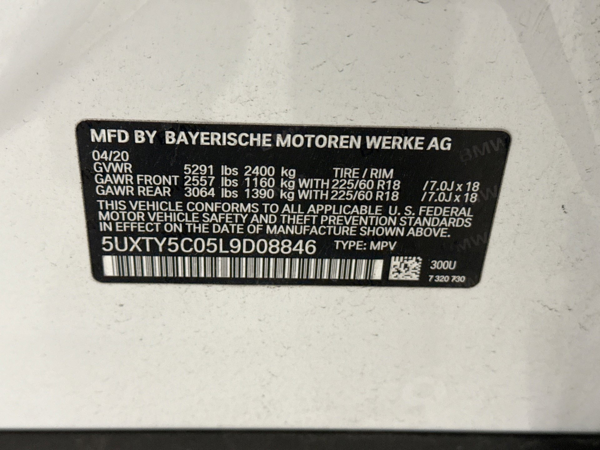 Used 2020 BMW X3 xDrive30i w/ Convenience Package image 11