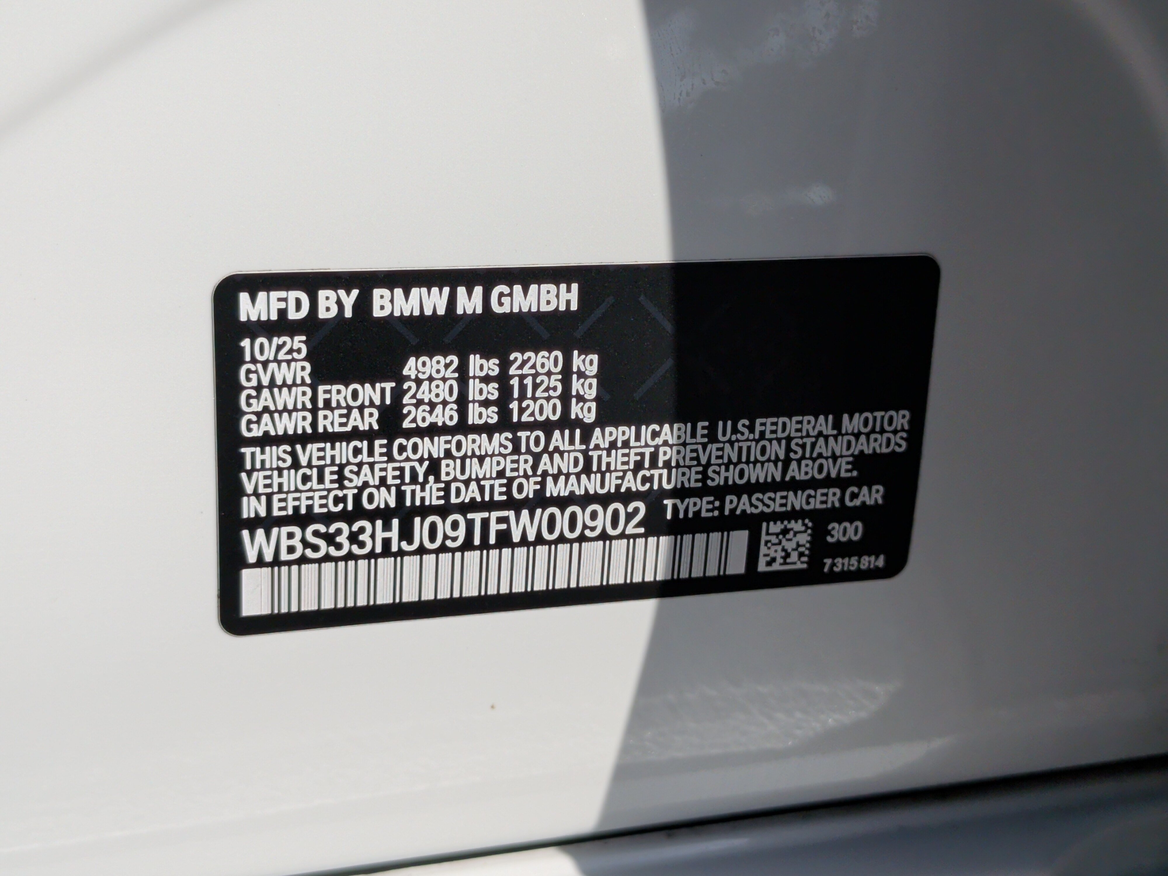 Used 2026 BMW M3 Competition w/ Executive Package AWD/4WD image 43