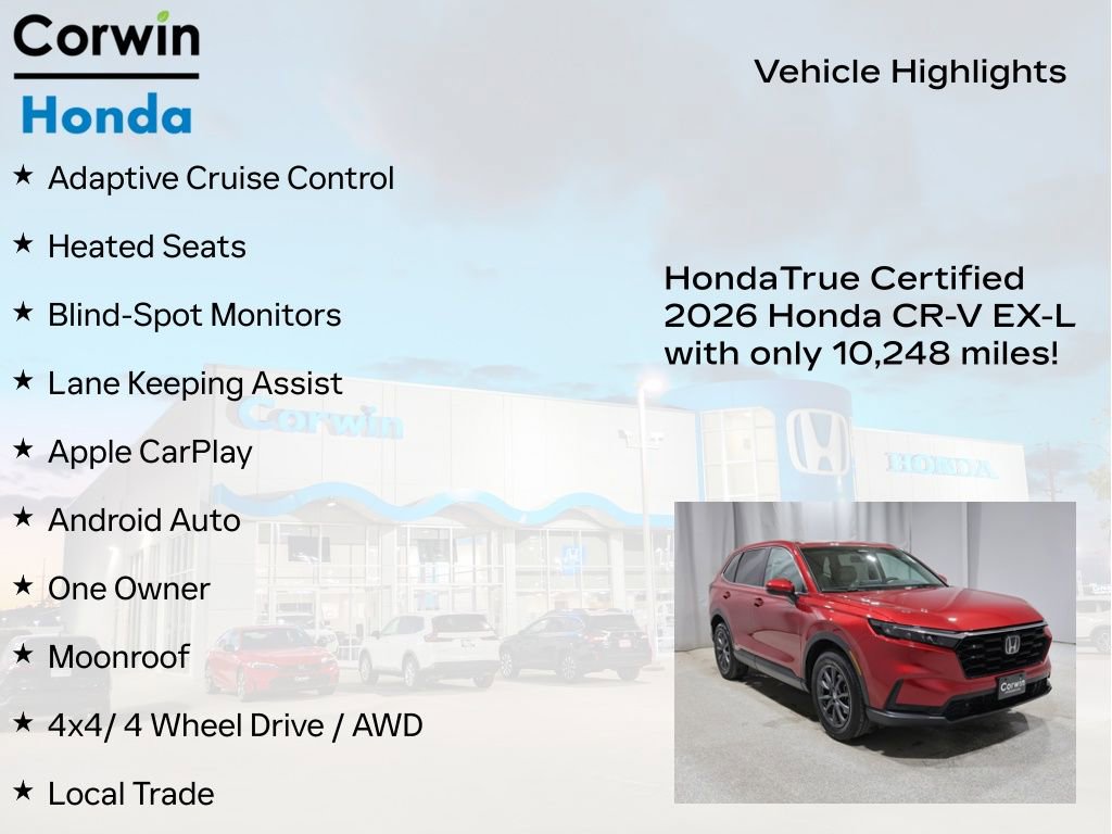 Used 2026 Honda CR-V EX-L image 9