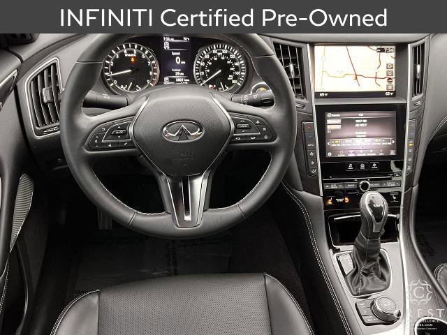 Certified 2023 INFINITI Q50 Sensory image 14