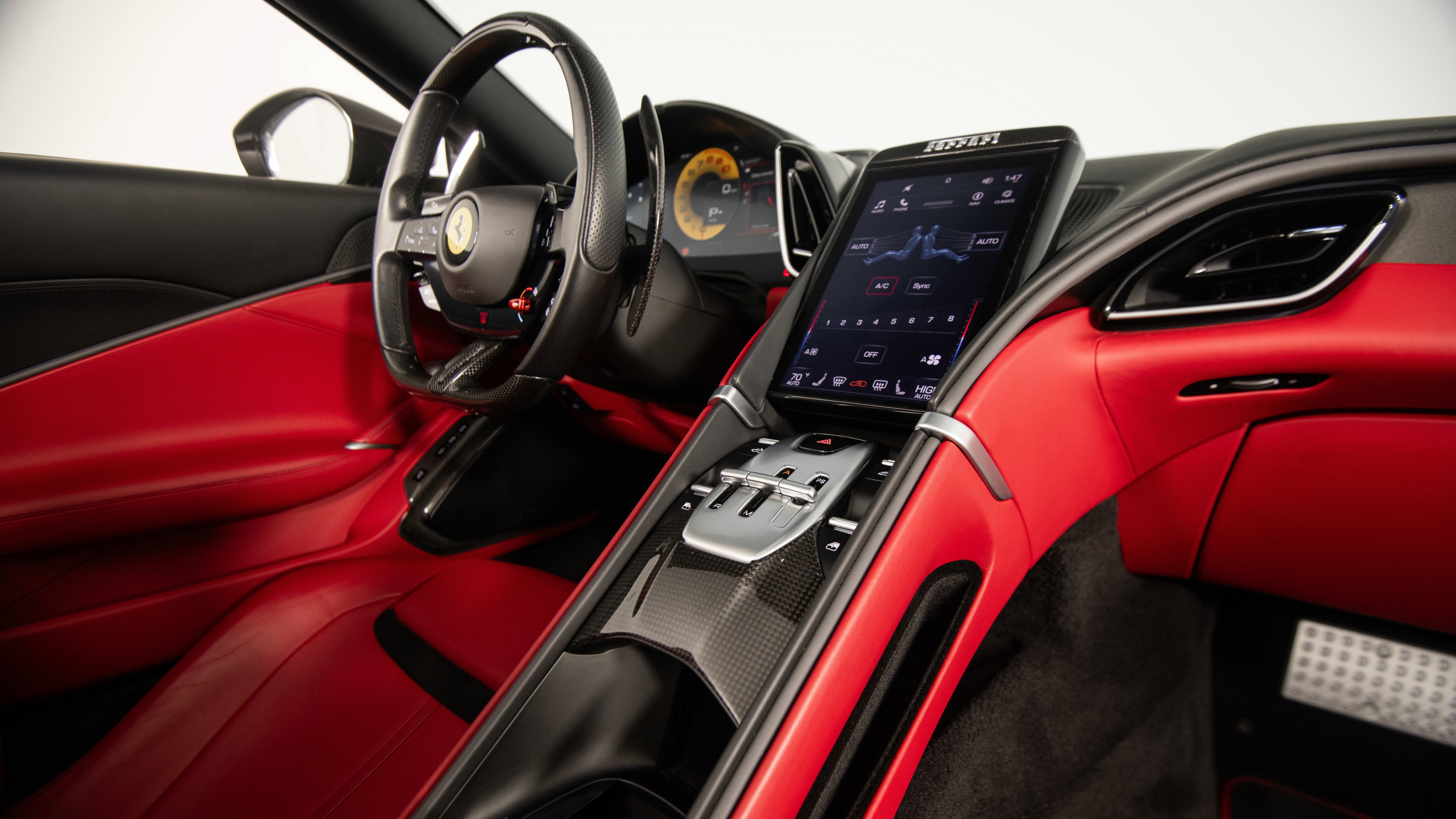 Certified 2024 Ferrari Roma Spider RWD image 48