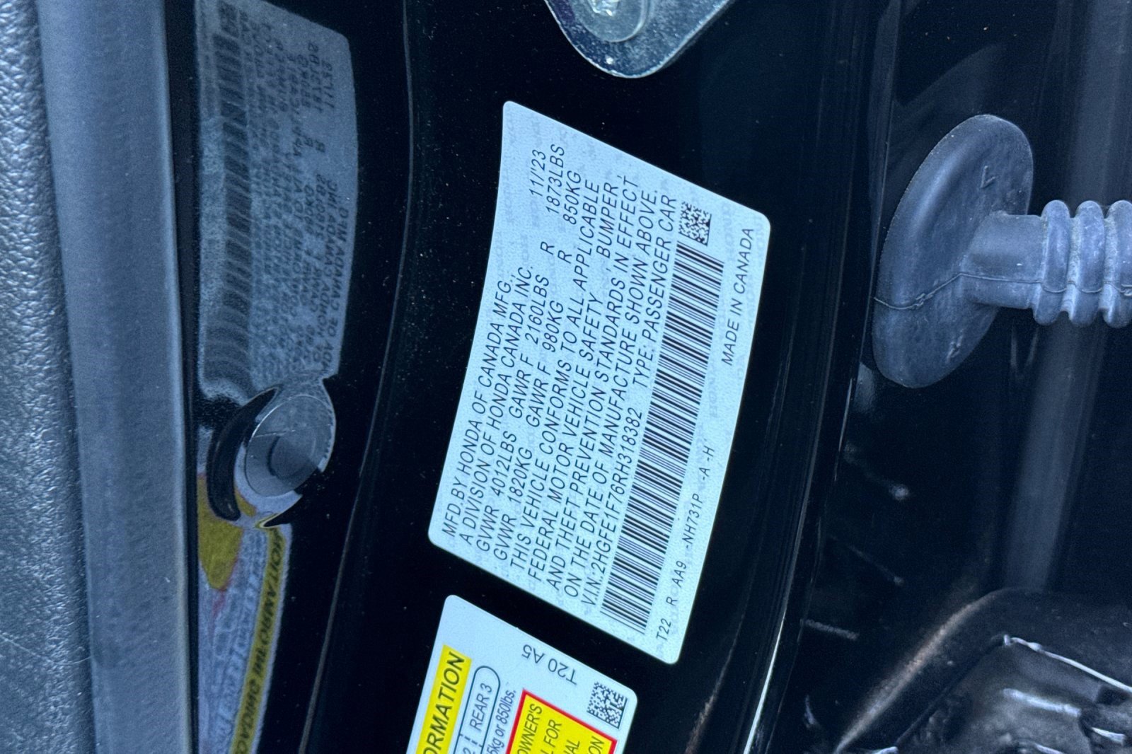 Used 2024 Honda Civic EX image 23