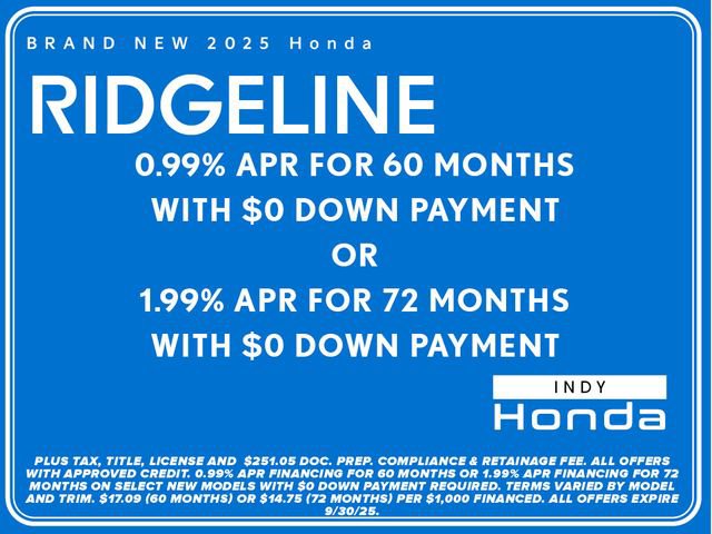 New 2026 Honda Ridgeline Black Edition image 4