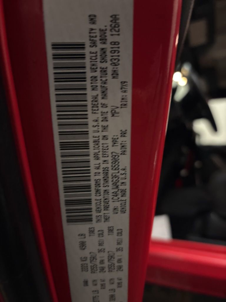 Used 2015 Jeep Wrangler Sport w/ Quick Order Package 24S image 12