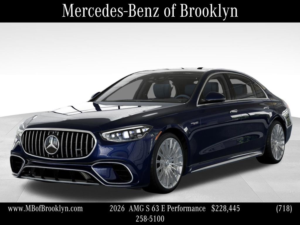 New 2026 Mercedes-Benz S 63 AMG S
