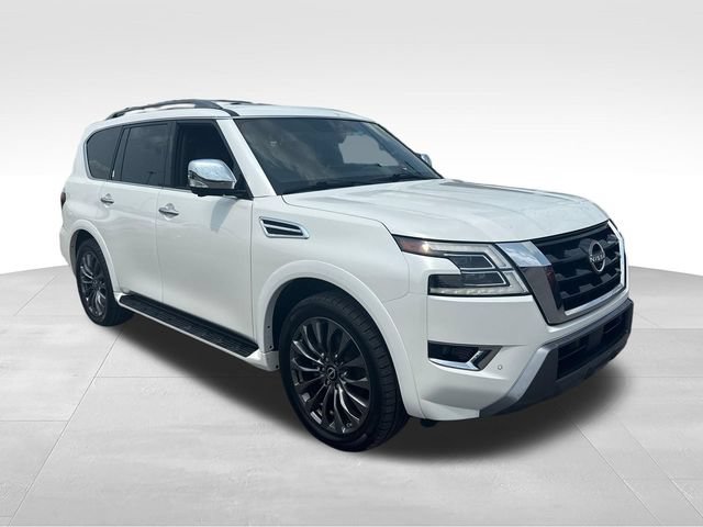 Used 2023 Nissan Armada Platinum w/ Captain's Chairs Package AWD/4WD image 7